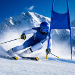 Olympic Giant Slalom Skiing
